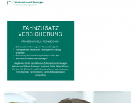 profi-zahnzusatzversicherung.de Webseite Vorschau