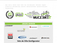 mucz-bikes.de Webseite Vorschau