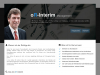or-interim.de Webseite Vorschau