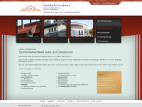 dachdeckerhandwerk-zimmermann.de Webseite Vorschau