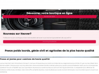 heuver.fr Webseite Vorschau