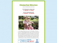 oktoberfest-2016.de Webseite Vorschau