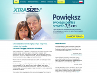 xtrasize.pl Webseite Vorschau