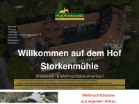 hof-storkenmuehle.de Webseite Vorschau