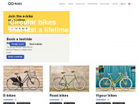 roetz-bikes.com Webseite Vorschau