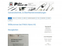 paka-haenni.ch Webseite Vorschau