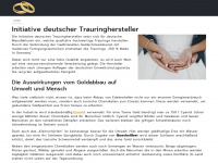 initiative-deutscher-trauringhersteller.de Webseite Vorschau