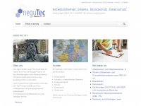 negutec.com Webseite Vorschau