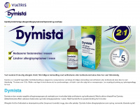 dymista.no Webseite Vorschau