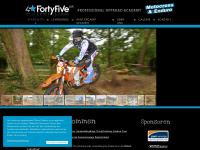 fortyfivemx.de Webseite Vorschau