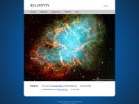 relativity.li Webseite Vorschau