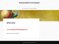 baumschulejunger.wordpress.com Webseite Vorschau