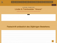 lederhosenrunde-voels.at Webseite Vorschau