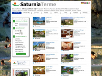 saturnia-terme.com Webseite Vorschau