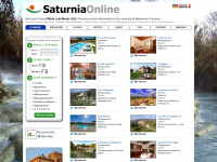 saturniaonline.it Webseite Vorschau