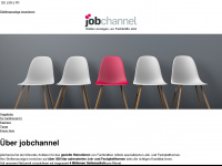 jobchannel.ch Webseite Vorschau
