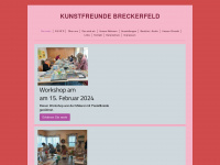 kunstfreunde-breckerfeld.de Webseite Vorschau