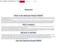 nationaldentalpbrn.org Webseite Vorschau