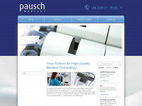pauschmedical.com Webseite Vorschau
