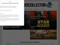 starwarscollector.de Webseite Vorschau