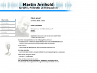 martin-arnhold.de Webseite Vorschau