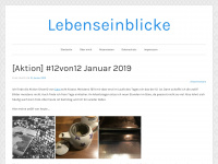 lebenseinblicke.wordpress.com Webseite Vorschau