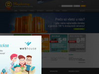 megahosting.sk Webseite Vorschau