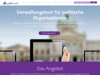 polit-web.ch Webseite Vorschau