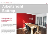 arbeitsrecht-bottrop.eu Webseite Vorschau