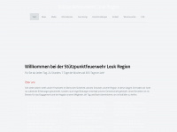 feuerwehr-regionleuk.ch Webseite Vorschau