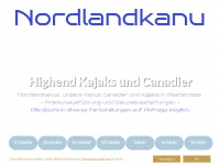 nordlandkanus.de Webseite Vorschau