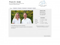 dr-soder.de Webseite Vorschau