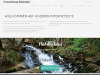 ferienwohnung-hahnenklee.com Webseite Vorschau