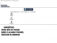 alliancepiscines.com Webseite Vorschau