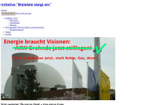 bielefeld-steigt-ein.de Webseite Vorschau