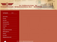 krebsbachtal-bahn.de Webseite Vorschau