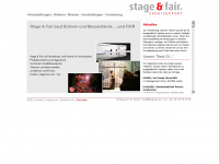 stagefair.de Webseite Vorschau