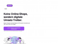 into-commerce.de Webseite Vorschau