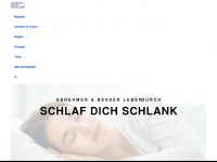 schlafdichschlank.com Webseite Vorschau