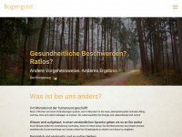 bogengold.com Webseite Vorschau