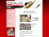 malpalais.de Webseite Vorschau