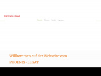 phoenix-legat.de Webseite Vorschau