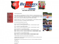 bellariscup.de Webseite Vorschau