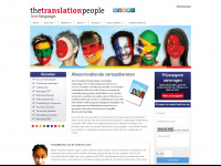thetranslationpeople.nl Webseite Vorschau