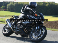 bikeninfranken.de Webseite Vorschau