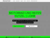 hutzel-motorrad.de Webseite Vorschau