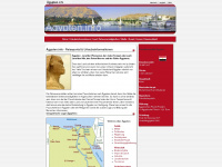 ägypten.info Webseite Vorschau
