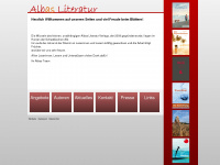 albas-literatur.de Webseite Vorschau