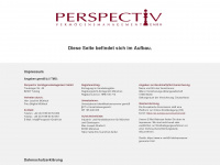 perspectiv-gmbh.de Webseite Vorschau
