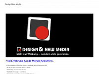 design-new-media.de Webseite Vorschau